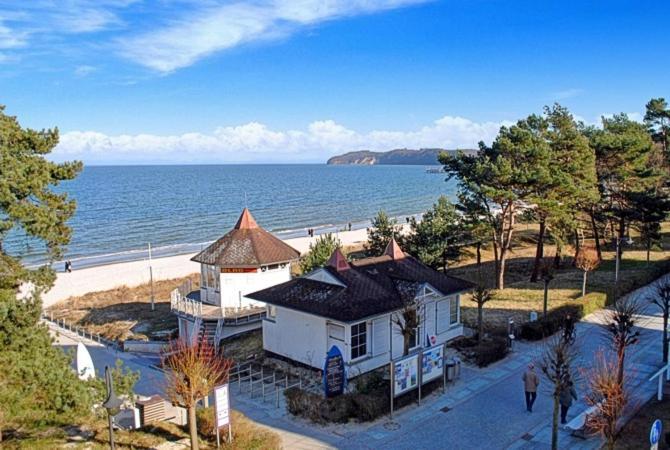 Strandvilla Aegir Mit Ostseeblick Остзебад Бинц Экстерьер фото